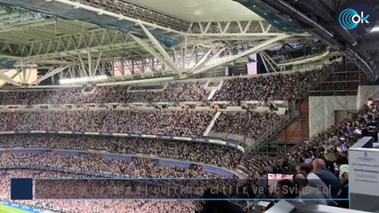 El golazo de Vinicius desató la locura en el Bernabéu