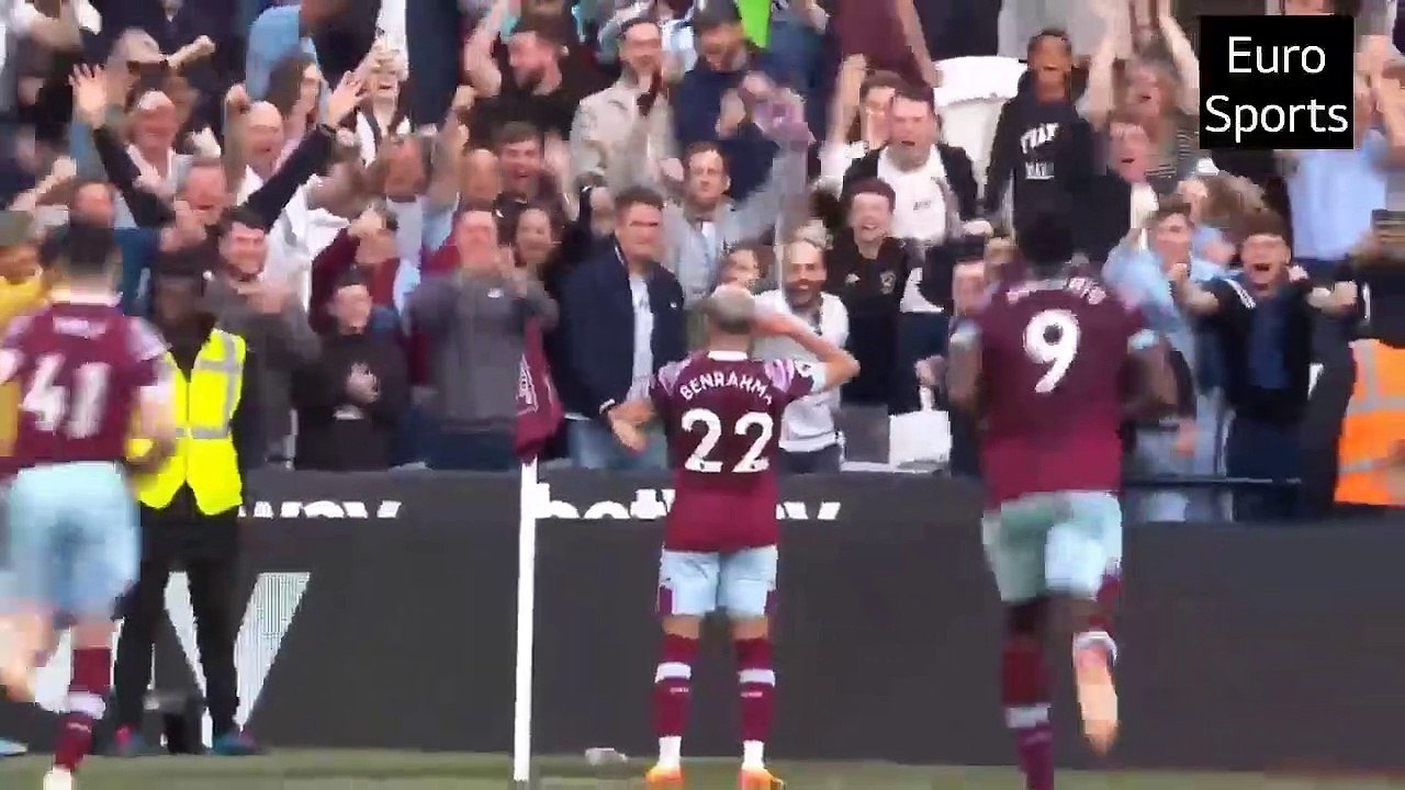 West Ham 1-0 Manchester United Benrahma Strike Stuns Visitors Premier League Highlights
