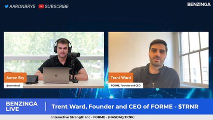 Trent Ward, Founder and CEO of recent IPO FORME - $TRNR