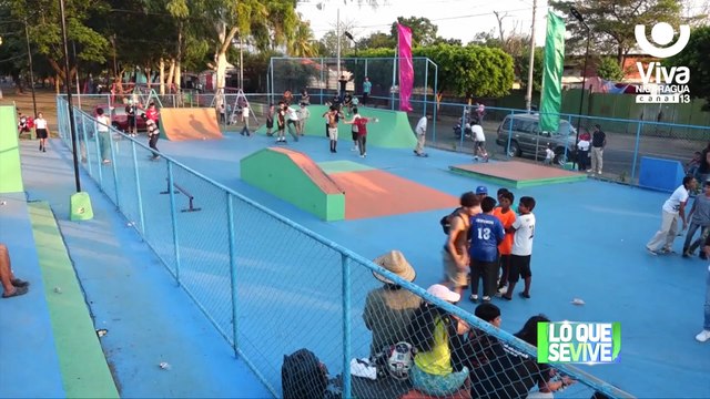 Masaya: comuna rehabilita cancha de deportes extremos