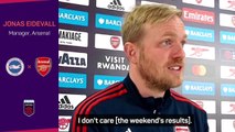 Arsenal manager 'doesn't care' about crucial title race result