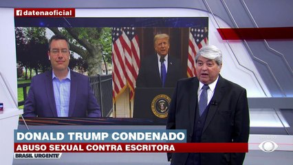 Donald Trump é condenado nos Estados Unidos 09/05/2023 17:08:25