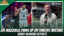 Joe Mazzulla ADMITS to Celtics Players He Should've Called Timeout