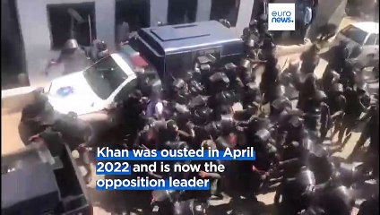 Pakistan's ex-PM Imran Khan arrested, sparking violence