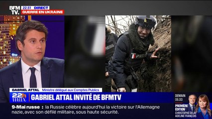 Journaliste de l'AFP tué en Ukraine: "C'est profondément bouleversant (...) ça montre à quel point cette guerre est meurtrière" pour Gabriel Attal