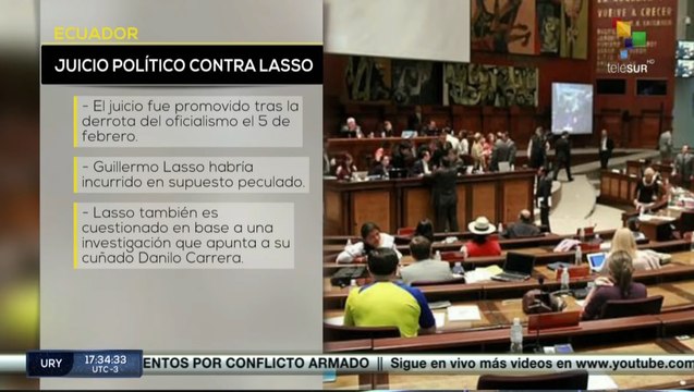 Temas del Día 09-05: Asamblea Nacional aprobó continuar trámite de juicio político a Guillermo Lasso