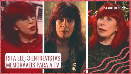 3 entrevistas memoráveis de Rita Lee na TV
