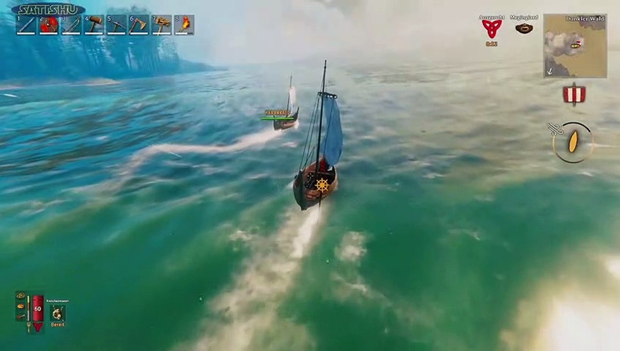 Synchronboot-Fahren. Valheim #175