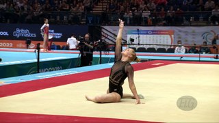 Denelle Pedrick - FX QF - 2022 World Gymnastics Championships