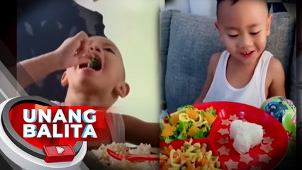 4-anyos na bata, mas mahilig sa gulay kaysa sa ulam na karne | UB