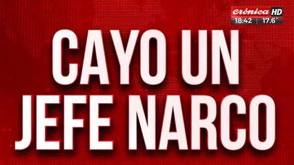 Cayó un jefe narco: intentó escaparse y lo tenían rodeado