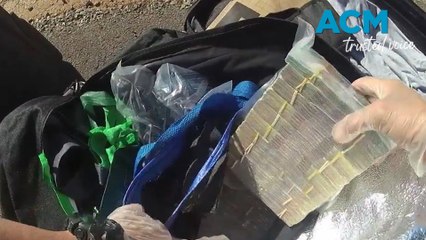 Cops left stunned after finding 1.8 million in duffel bag