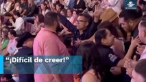 Sergio Sepúlveda protagoniza tremendo encontronazo durante concierto de Gloria Trevi