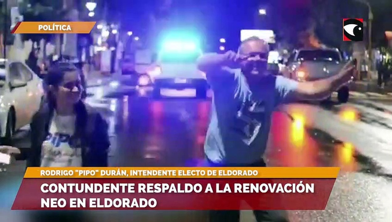 Rodrigo Pipo Durán celebró el respaldo a la Renovación Neo