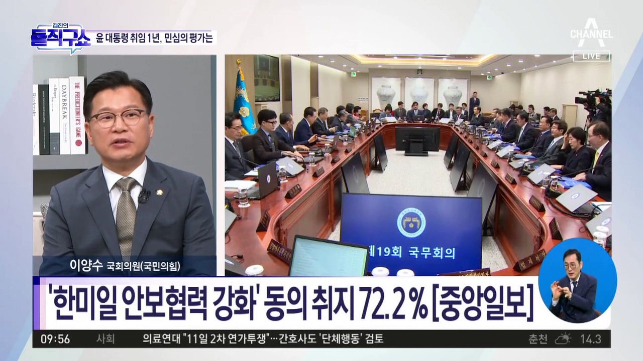 [핫플]윤석열 대통령 취임 1년, 민심의 평가는?