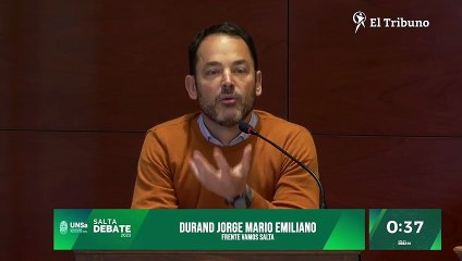 Resumen del debate de Emiliano Durand