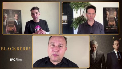 IR Interview: Jay Baruchel & Glenn Howerton For “Blackberry” [IFC Films]