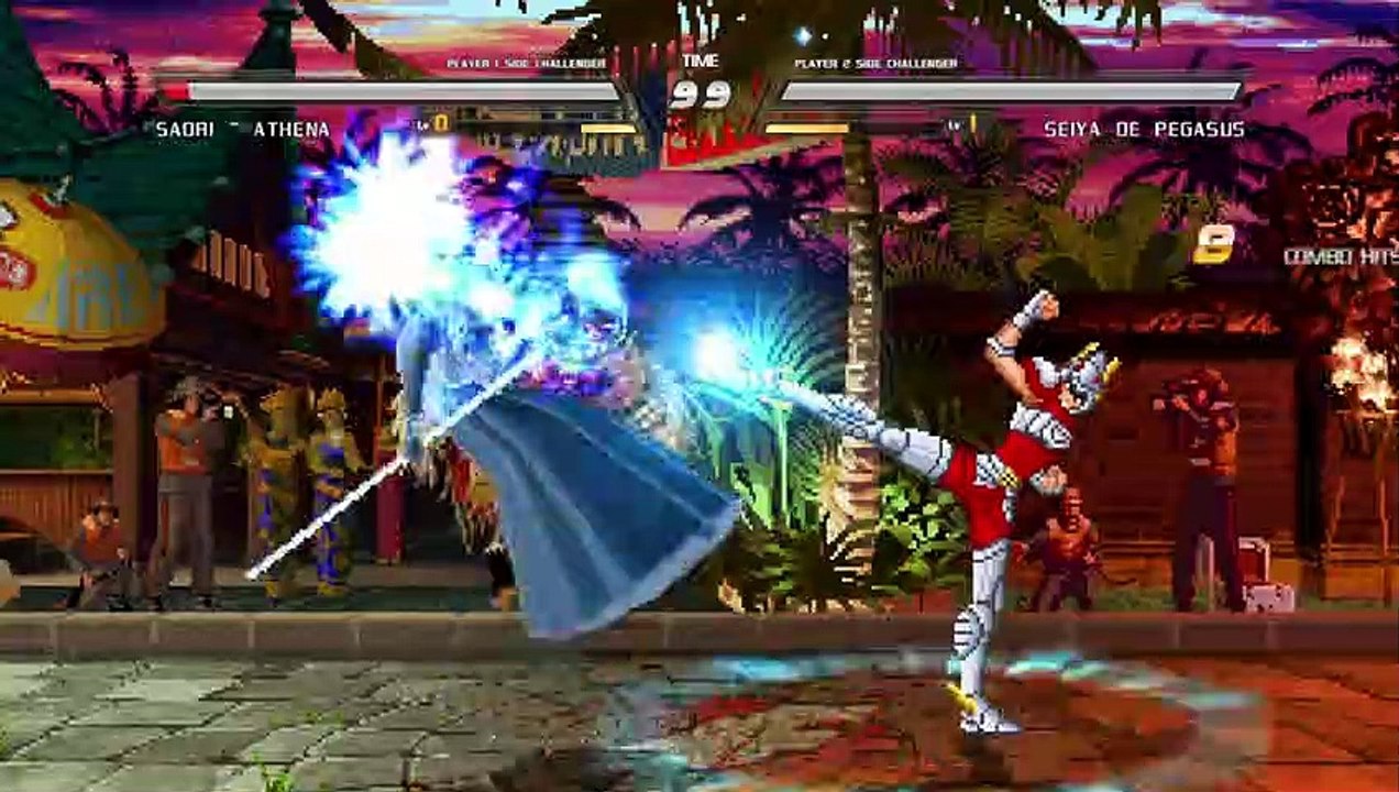 Athena Vs Seiya  The clothes were torn to pieces  雅典娜 VS 星矢，最後爆衣了！  Saint Seiya 聖闘士星矢