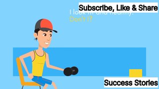 5 diet tips for a healthy life animated