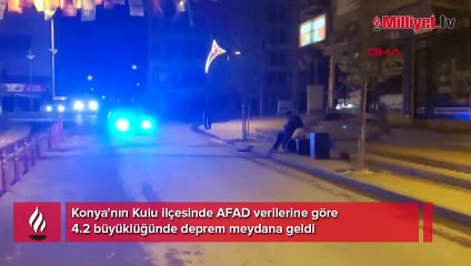 Konya'da 4.2 büyüklüğünde deprem