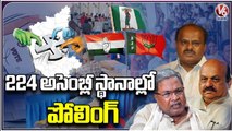 Karnataka Elections Voting In 224 Assembly Seats Today | V6 News