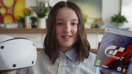 PlayStation VR2 - Bella Ramsey fait un tour dans Gran Turismo 7