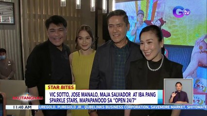 Vic Sotto, Jose Manalo, Maja Salvador  at iba pang Sparkle stars, mapapanood sa "Open 24/7" | BT