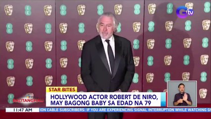 Hollywood actor Robert De Niro, may bagong baby sa edad na 79 | BT