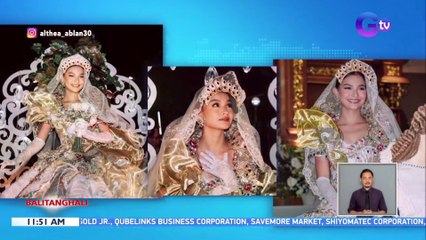 Althea Ablan, Raphael Landicho at Arra San Agustin, naging bahagi ng Grand Santacruzan | BT