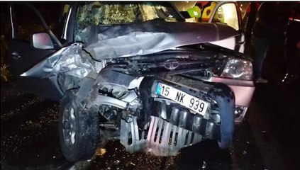 Aydın Buharkent’te 4 aracın karıştığı feci kaza: 2 ölü, 1 yaralı