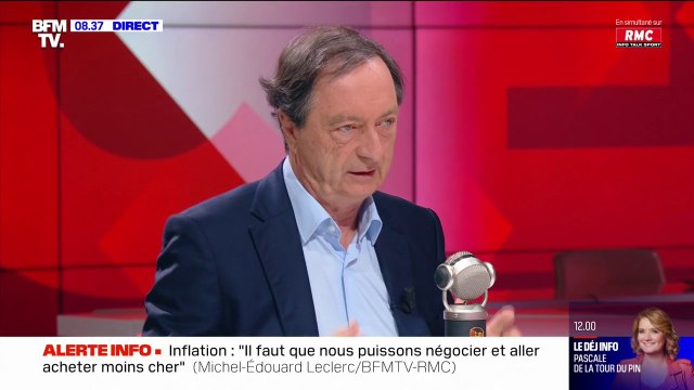 Michel-Edouard Leclerc sur l'inflation: On ne reviendra jamais aux prix d'avant