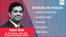 Stocks In Focus | Aarti Industries, Godrej Agro, Nazara, Siemens and more | BQ Prime