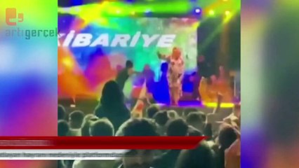 Kibariye 'Romanlar Buluşması'nda sahneden düştü, hastaneye kaldırıldı