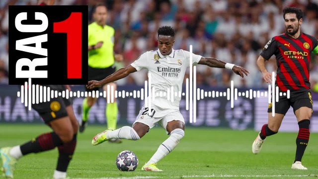 Música ceslestial para todos los merengues: RAC-1 se rindió al golazo de Vinicius