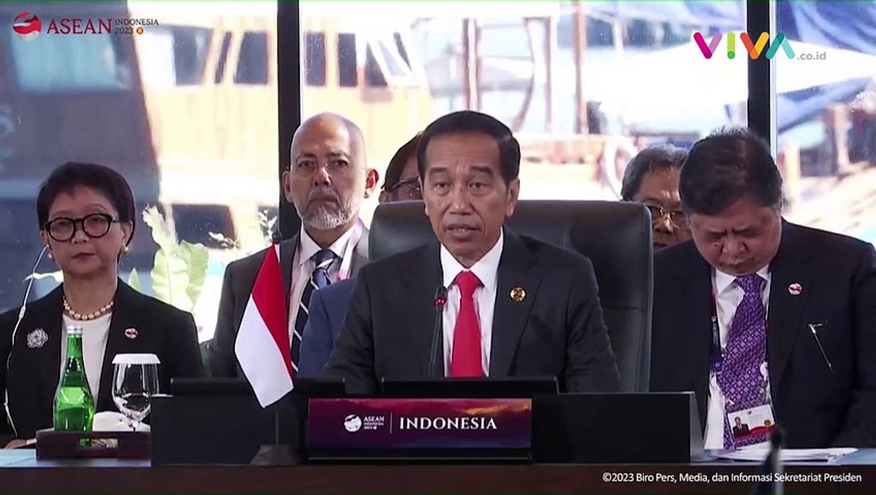 Jokowi Buka KTT ASEAN 2023: "Apakah ASEAN Jadi Penonton?"