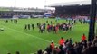 Luton Town players lap of honour