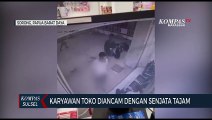 Karyawan Toko Diancam Dengan Senjata Tajam