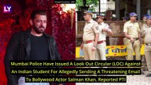 Salman Khan Death Threats: Mumbai Police Issues Lookout Notice Against Indian Student In UK Who Sent Threat Email To The Superstar In Goldy Brar’s Name