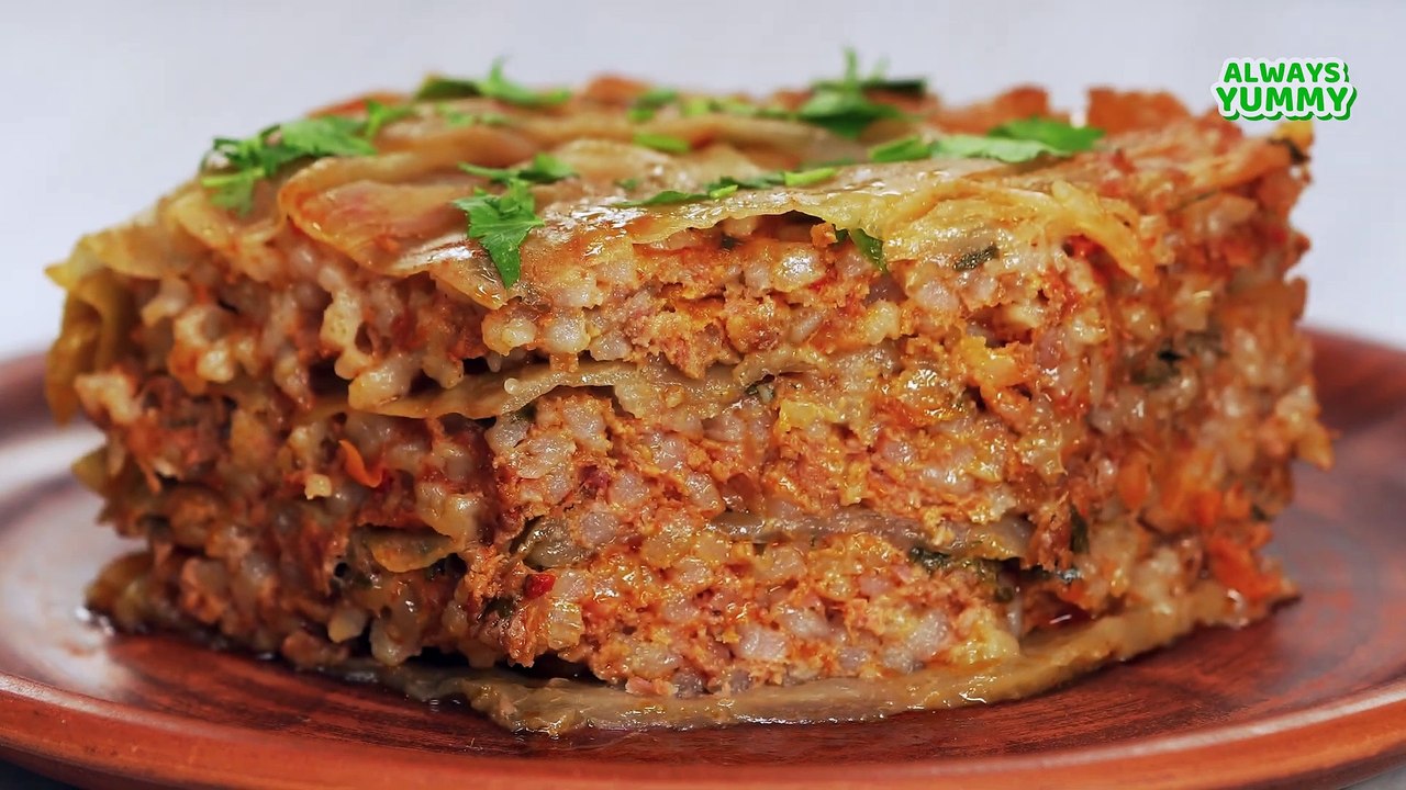 Best CABBAGE ROLL CASSEROLE – CABBAGE LASAGNA. Recipe by Always Yummy!