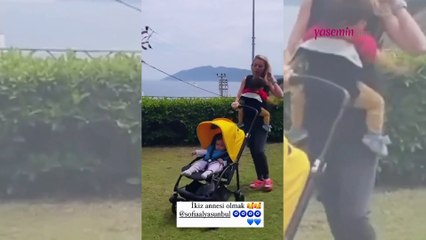 Seray Sever'den ikizleriyle paylaşım! "İkiz annesi olmak"