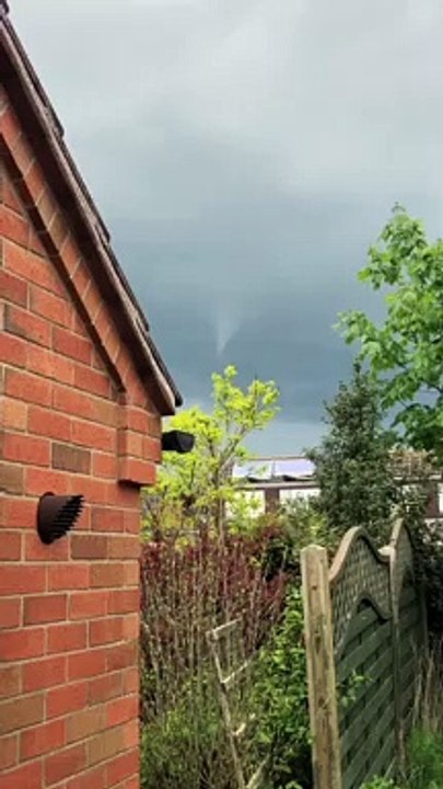 Tornado cloud over Bottesford.