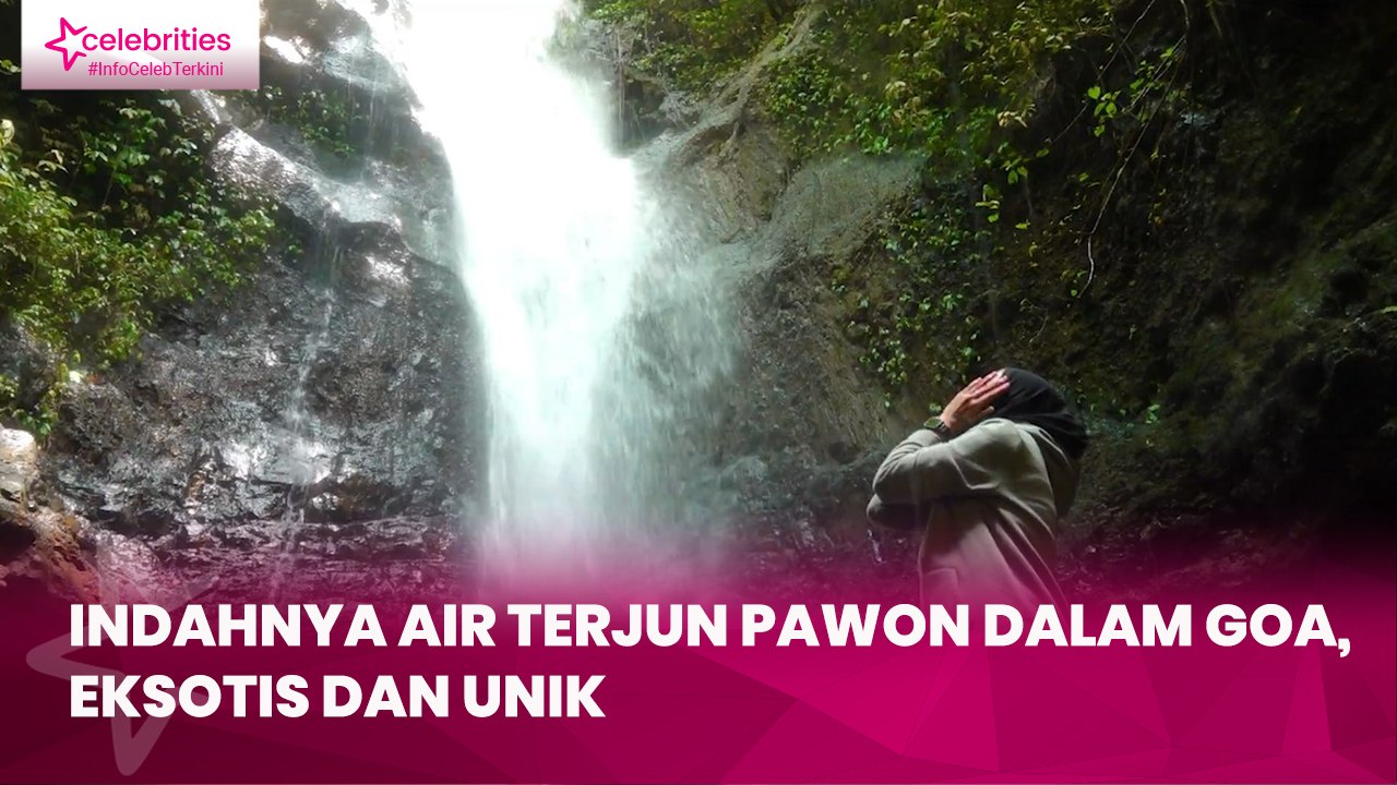 Indahnya Air Terjun Pawon dalam Goa, Eksotis dan Unik