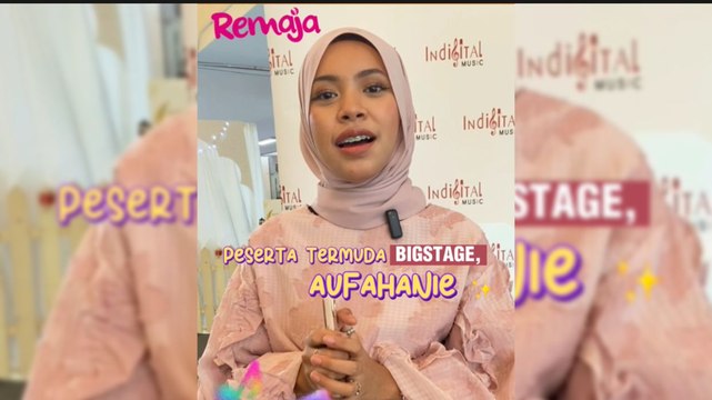 Aufahanie, Peserta Termuda Big Stage 2023. Baru Berusia 20 Tahun!