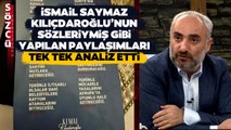 İsmail Saymaz CHP'ye Yapılan Provokatif Bildirileri Analiz Etti! 'CHP Liderinin Sözleriymiş Gibi...'