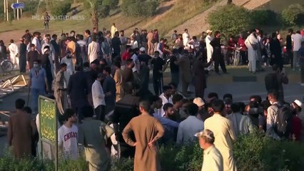 Pakistan minister warns protesters after Khan arrest