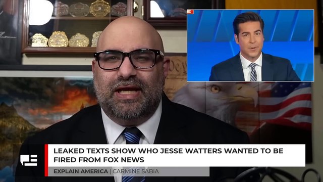 Leaked Texts Show Who Jesse Watters Wanted FIRED From Fox News