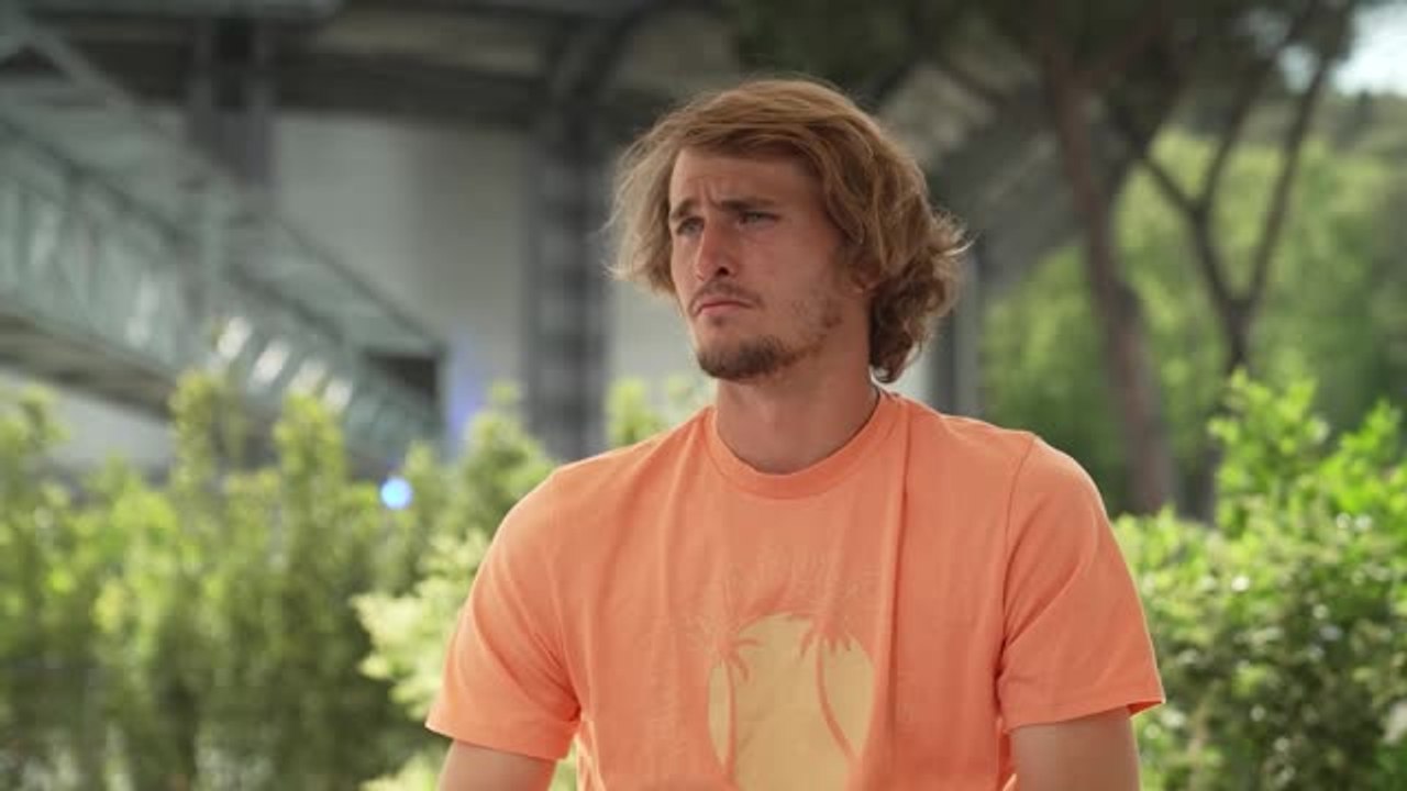 Zverev vor rom: "teilweise unfassbar weit entfernt"
