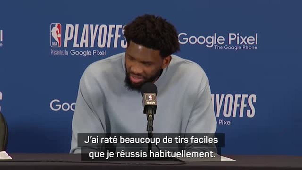 76ers - Embiid : "Je n'ai pas trouvé que j'étais très bon ce soir"