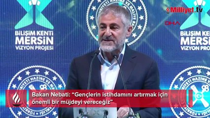Bakan Nebati: Gençlerin istihdamını artırmak için önemli bir müjdeyi vereceğiz