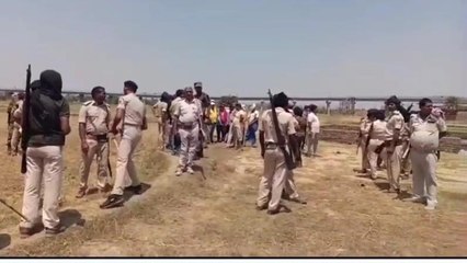 लखीसराय: जमीन अधिग्रहण कार्य शुरू होते ही किसानों ने किया हंगामा, मौके पर पहुंचे ASP